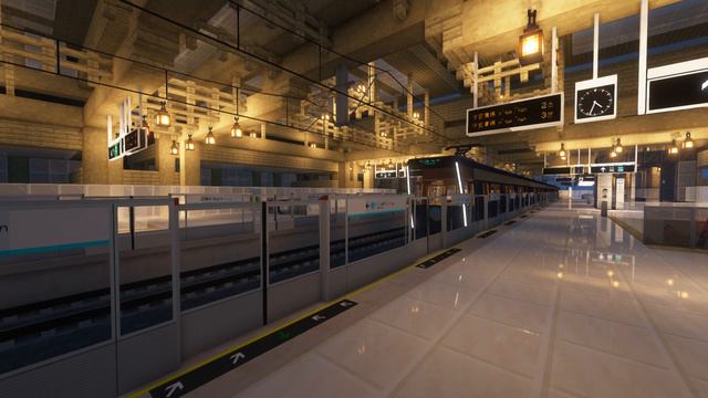 Minecraft Transit Railway - Let's play server Train ride (R&D Centre to Mt. Komi without HSR) смотреть онлайн