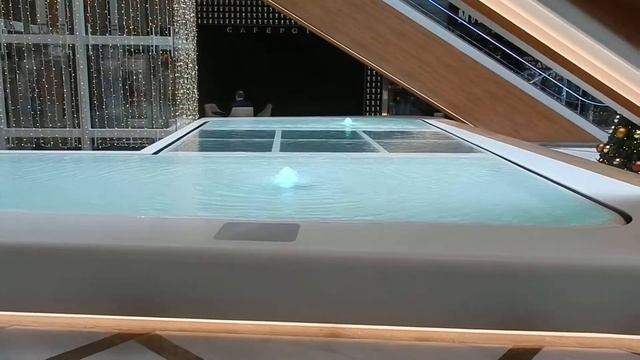 Fontána Aupark detail Bratislava AQUA SLOVAKIA смотреть онлайн