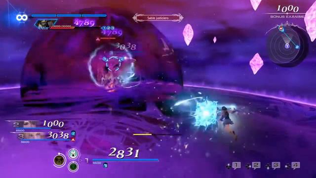 Yuna, Rinoa & Yitán -VS- Odín - DISSIDIA FINAL FANTASY NT смотреть онлайн