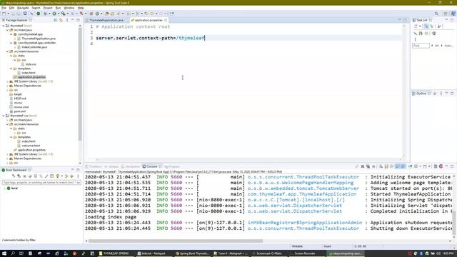 OKAY JAVA | THYME LEAF CONTEXT ROOT | SPRING BOOT CONTEXT ROOT | SPRING BOOT WEB CONTEXT ROOT смотреть онлайн