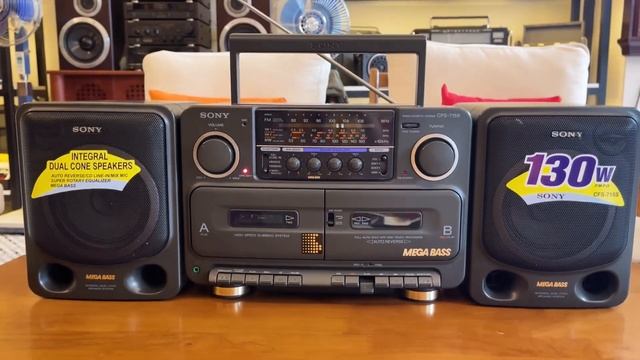 Huyền thoại loa Bass phễu Cassette Sony CFS-715S đẹp xuất sắc Giá 3tr về hàng cho anh em chơi tết. смотреть онлайн