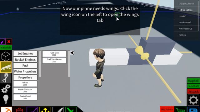 СОБРАЛИ СВОЙ САМОЛЕТ сами в ROBLOX Plane Crazy смотреть онлайн