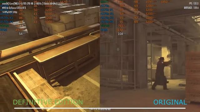 Mafia 2 - Original vs Definitive Edition / GTX 660Ti смотреть онлайн