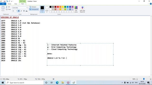 ORACLE 19c tutorials || Demo - 3 || by Mr. Shareef On 06-10-2020 @8AM смотреть онлайн