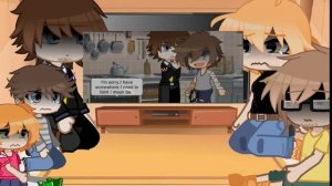 FNAF Past Afton's + Henry react to "Michael's day"/gacha/gcrv/Michael angst