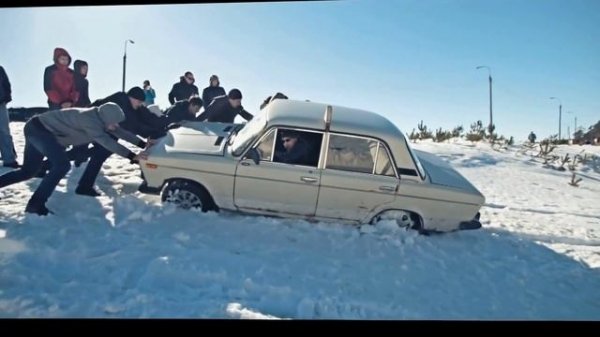 ВАЗ 2106 на цепях на бездорожье против всех! TopAuto