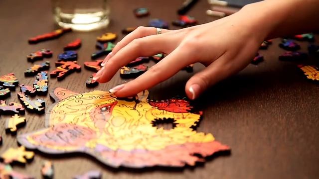 Wooden Animal Puzzle For Adults and Children DIY Wooden Fox Puzzles | ThinkandBuy.co.uk смотреть онлайн