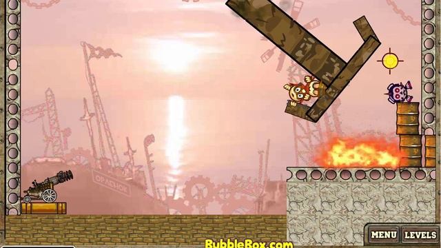 Roly Poly Cannon 3 Full Walkthrough - Cannonballs vs Monsters смотреть онлайн