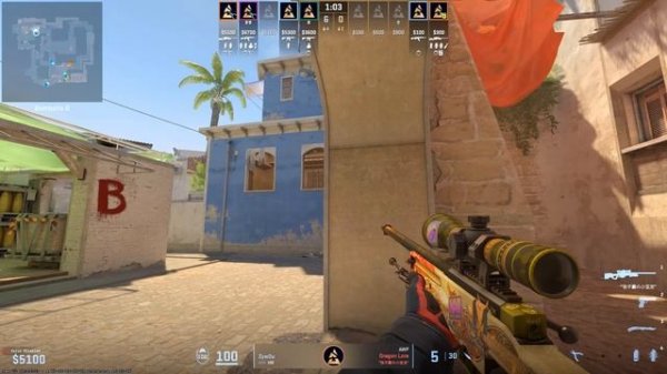 CS2 POV Demo Vitality ZywOo (17/4) vs OG (de_mirage) @ BLAST Premier Spring Groups 2024