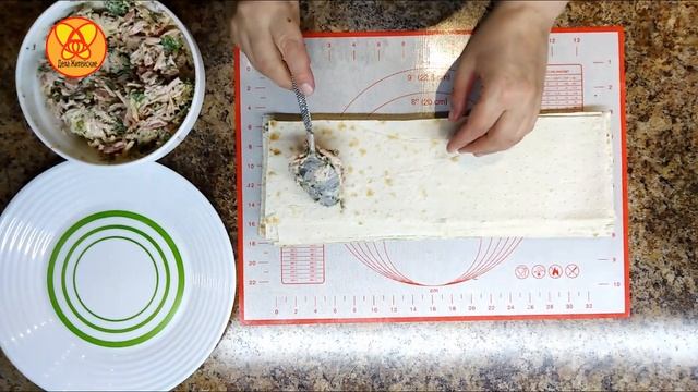 Быстро и вкусно.Блюдо из лаваша. смотреть онлайн