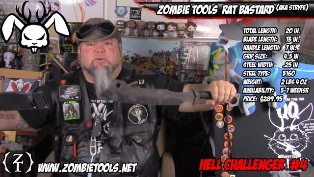 Zombie Tools - Rat Bastard - Hell Challenge #4 Contestant смотреть онлайн