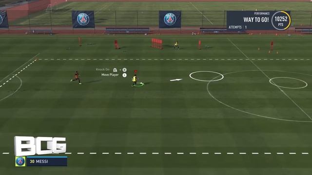 Fifa 22 Skill Games Dribbling Knock-Ons Dribble смотреть онлайн