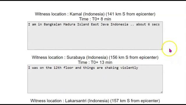 Very Strong Earthquake With Damage M 6.5 Bawean island, Paciran, Indonesia #earthquake смотреть онлайн