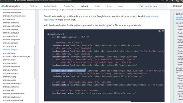 ROOM DB - JAVA Android - سلسلة دروس أندرويد - part 2 المكتبات اللازمة смотреть онлайн
