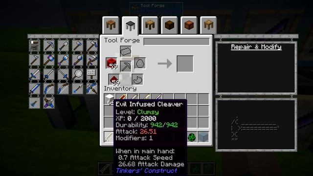 How to make some of the best Swords!! Tinkers Construct Mod: FTB Revelations смотреть онлайн