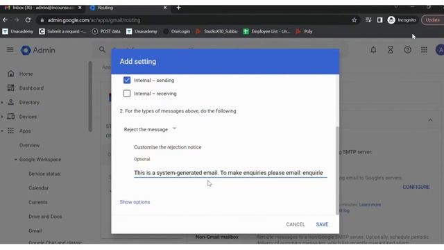 How to Set up a No-Reply Email in Google Workspace. смотреть онлайн