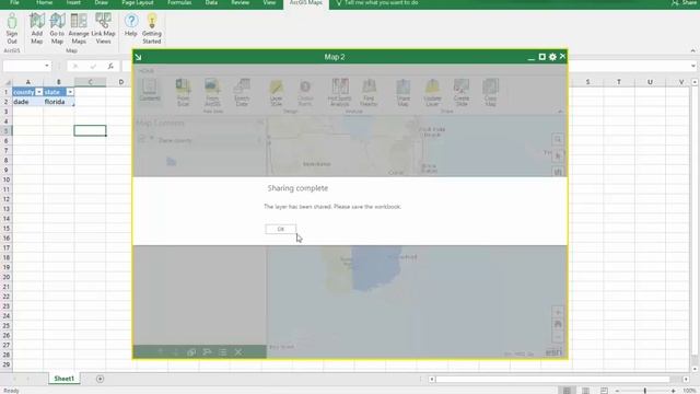 Sharing layers from ArcGIS Maps for Office to ArcGIS Maps for Power BI смотреть онлайн