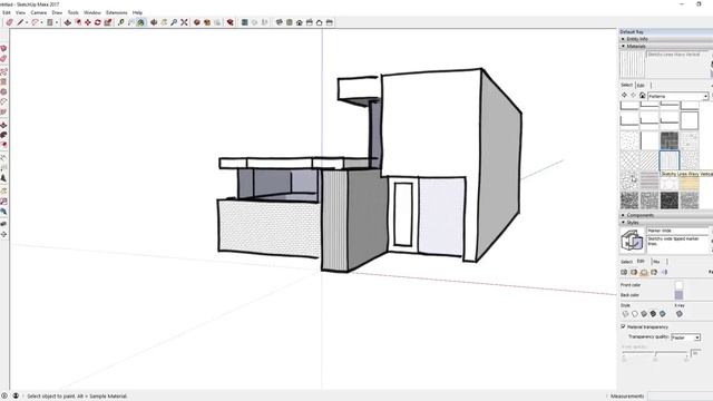 Architectural Sketching With Styles In SketchUp - The SketchUp Essentials #40