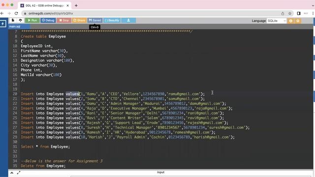 SQL - DBMS (With Practice Questions) | ONE CODE ONE DAY SERIES | EPISODE - 32 смотреть онлайн