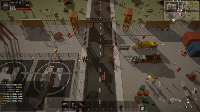 Zombie Barricades #1 (Alpha) | We're Not Making It Out Alive! смотреть онлайн