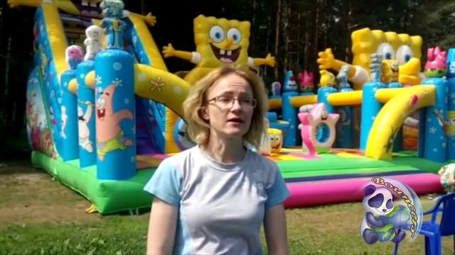 Отзыв о Bouncers - батут "Спанч Боб", г. Черноголовка| 8-938-449-83-83 | Купить надувной батут смотреть онлайн