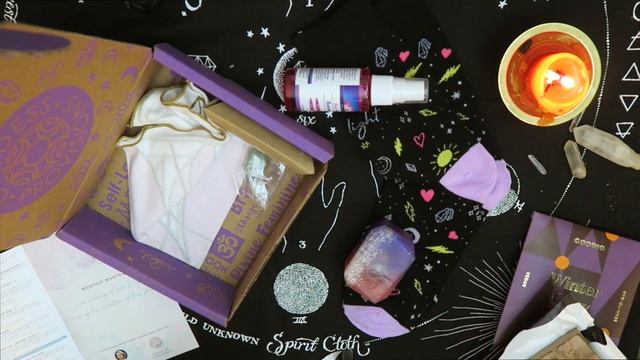 Goddess Provisions ?Lightworker? Unboxing || November 2019 смотреть онлайн