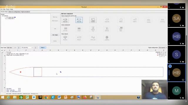 Design and simulation of Rocket using Openrocket - Harit Babariya смотреть онлайн