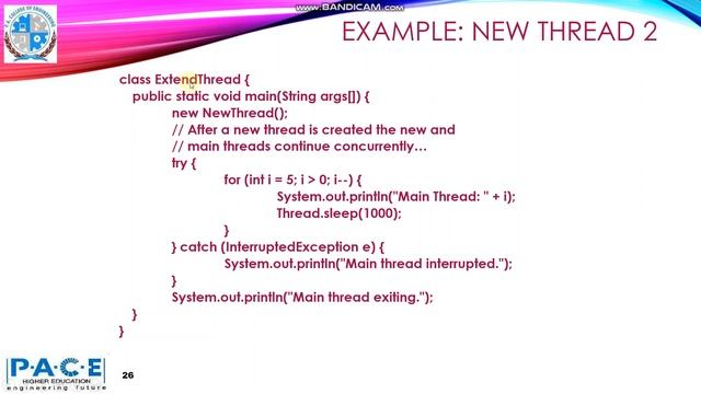 Java Multi-threading Part-4 (Creating Thread by Extending Thread Class) смотреть онлайн