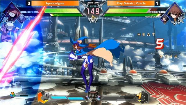 Blazblue Cross Tag #32 LS Apoocalypse VS Play Grisaia Oracle смотреть онлайн