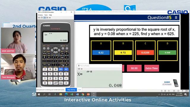 It's MathTech Day: CASIO Technology Sessions - Ms. Analyn Co-Santos and Mr. Yani Marquez смотреть онлайн
