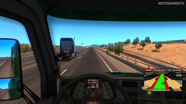 American Truck Simulator - Arizona - Las Vegas to Phoenix Gameplay смотреть онлайн