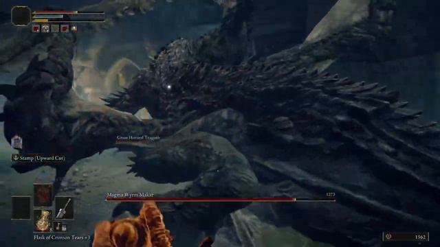 Magma Wyrm Makar in Elden Ring смотреть онлайн