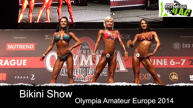 Olympia Amateur Europe 2014. Bikini Show