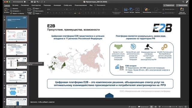 E2B платформа торговли электроэнергией на розничных рынках смотреть онлайн