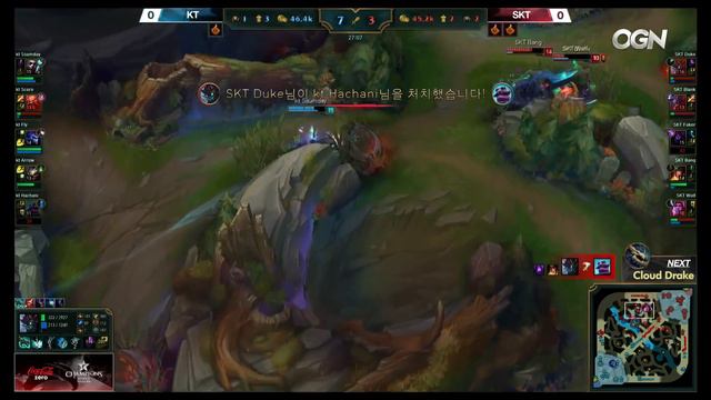 SKT vs KT Highlights Game 1, Playoffs Round 2 LCK Summer 2016, SK telecom T1 vs KT Rolster G1 смотреть онлайн