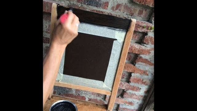 Реставрация стула.Воск.Меловая краска.Трафарет.#реставрациястула#furnituremakeover#переделкастула