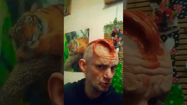 крашу ирокез в красный цвет #ирокез #крашуирокез #панк #какпокрасить #какпокраситьирокез #хой смотреть онлайн