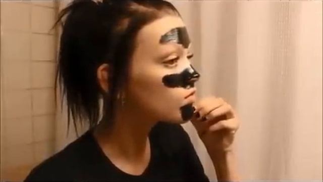 Маска-пленка BLACKHEAD MASK от черных точек - как использовать смотреть онлайн