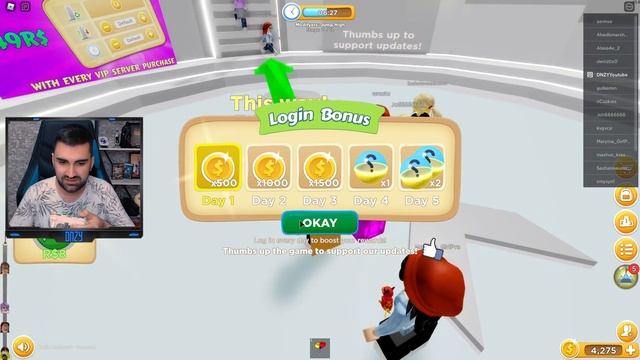 ROBLOX 'U Playstation 4 OYUN KOLU İLE OYNAMAK ! Roblox Mad City смотреть онлайн