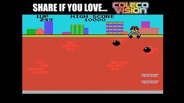 Kaboom! ColecoVision Homebrew of Atari 2600 Activision Game Retrogaming Video Games смотреть онлайн