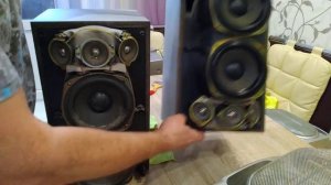 Sony HCD-RX900 3/5 Как разобрать колонки музыкального центра