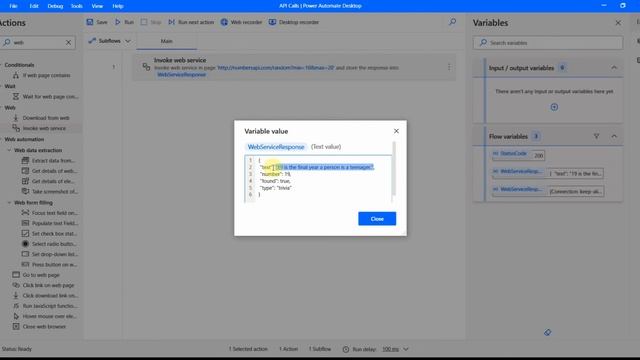 Power Automate Desktop | API calls смотреть онлайн