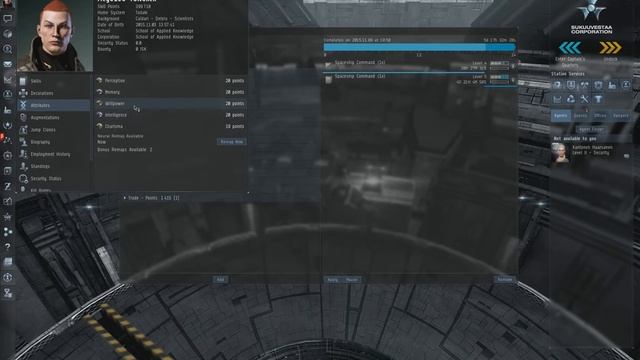 04. EVE Online. Инструкция для новичков (Guide). Скилы, прокачка персонажа.