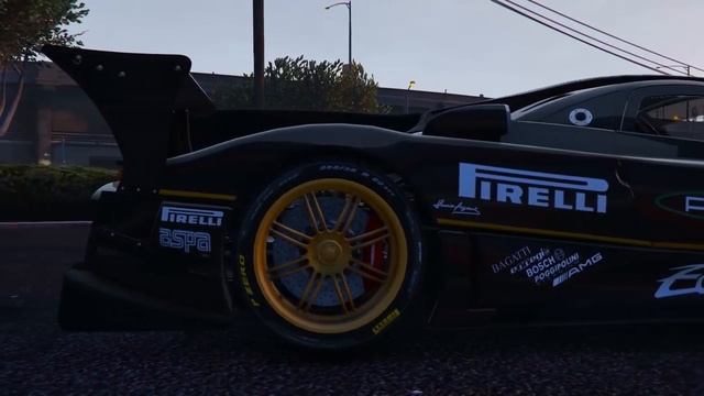 GTA 5 Mod Pagani Zonda R смотреть онлайн