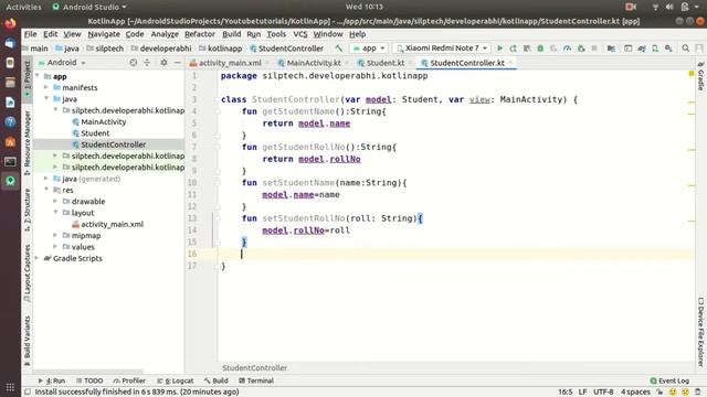 Android application development using Kotlin - 9 || MVC pattern implementation смотреть онлайн