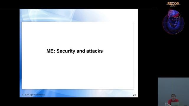 REcon 2014 - Intel Management Engine Secrets (Igor Skochinsky) смотреть онлайн