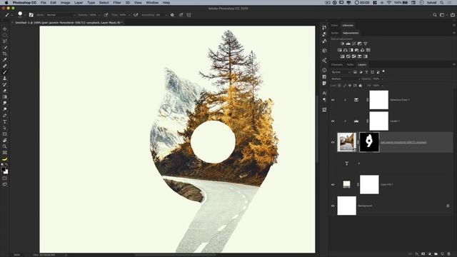 Create an AMAZING Double Exposure in Photoshop CC 2019! смотреть онлайн