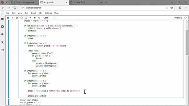 Python Lists - Challenge Part 2 - Average Grades | Just enough Python смотреть онлайн