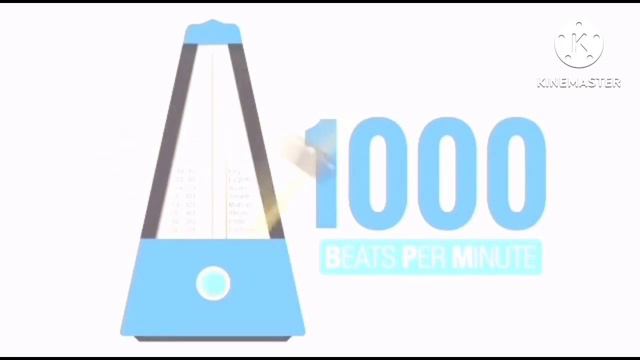 Metronome to 1,000,000 BPM 64x speed смотреть онлайн