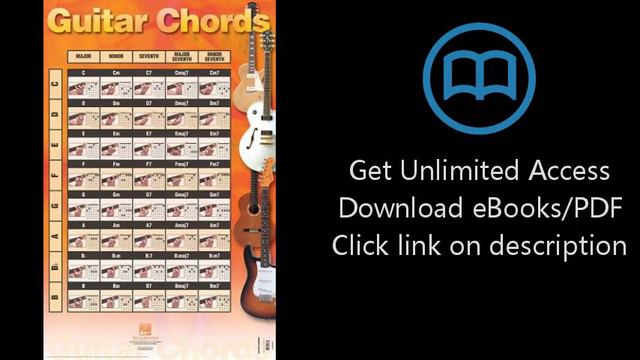 Guitar Chords Poster: 22 inch. x 34 inch. смотреть онлайн